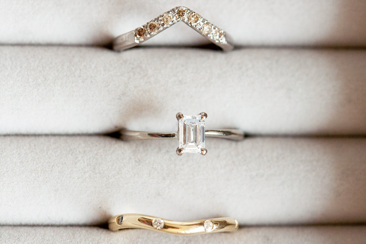 Fairtrade gold engagement and wedding rings