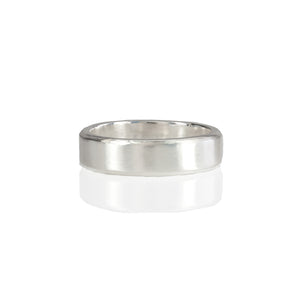 5mm Bevelled Edge Wedding Ring in 18ct Gold