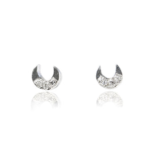 Celestial Moon Studs