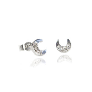 Celestial Moon Studs