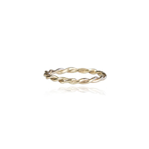 Celeste Twisted Band - 18ct Yellow Gold