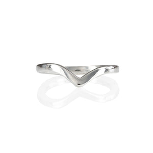 Wishbone Ring in 18ct Gold