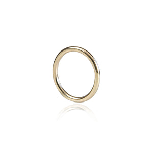 2mm Halo Wedding Ring - 18ct Yellow Gold