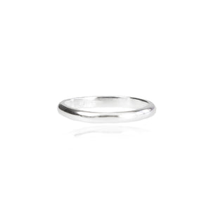 2mm D Wedding Ring in 18ct Gold