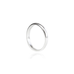 2mm D Wedding Ring in 18ct Gold