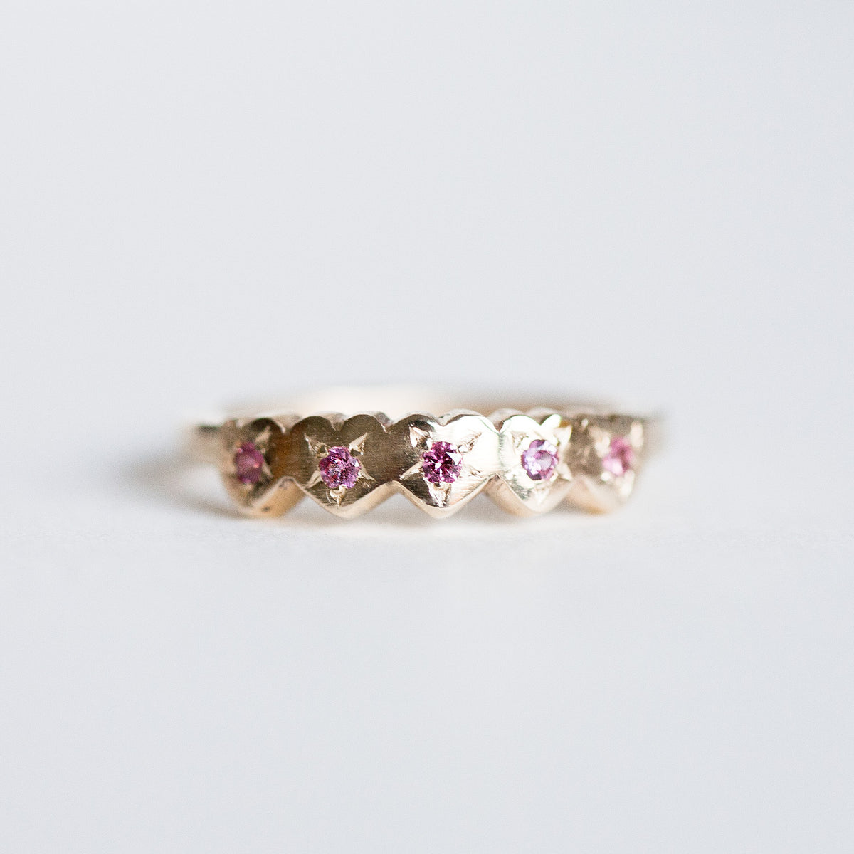 Ruby Heart ring