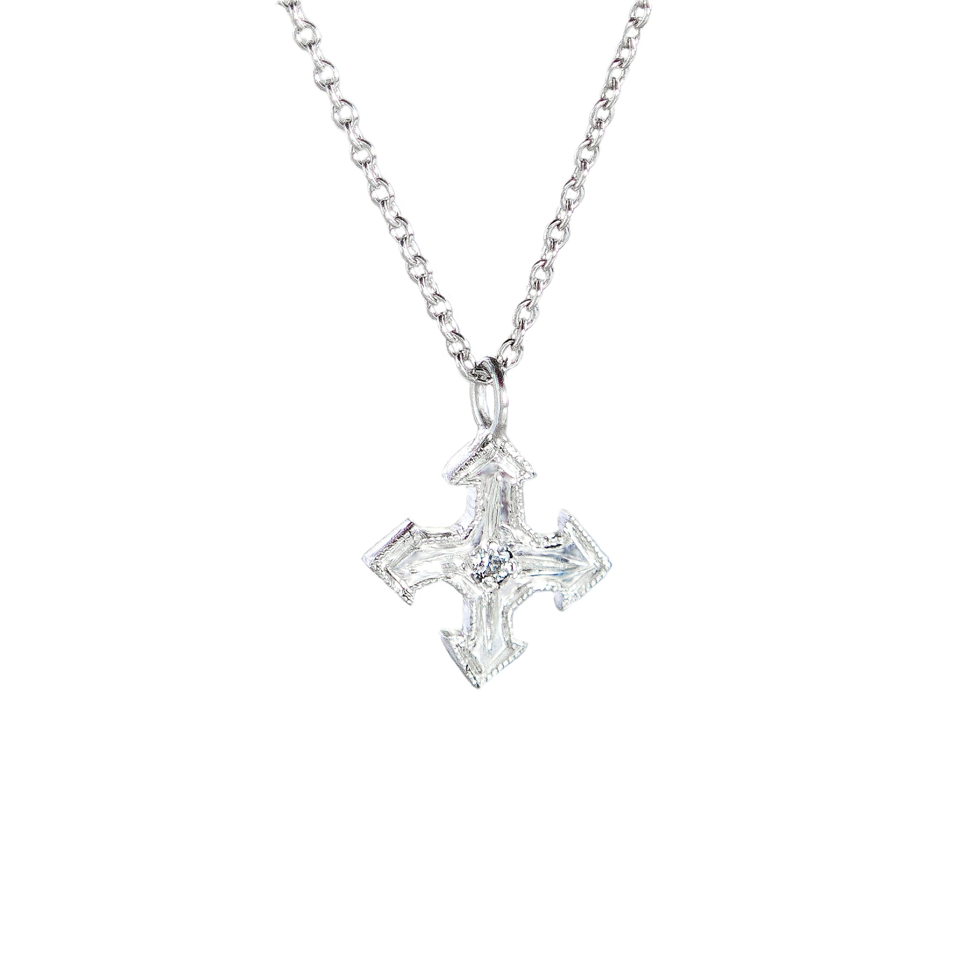 Santuari Diamond Cross Necklace