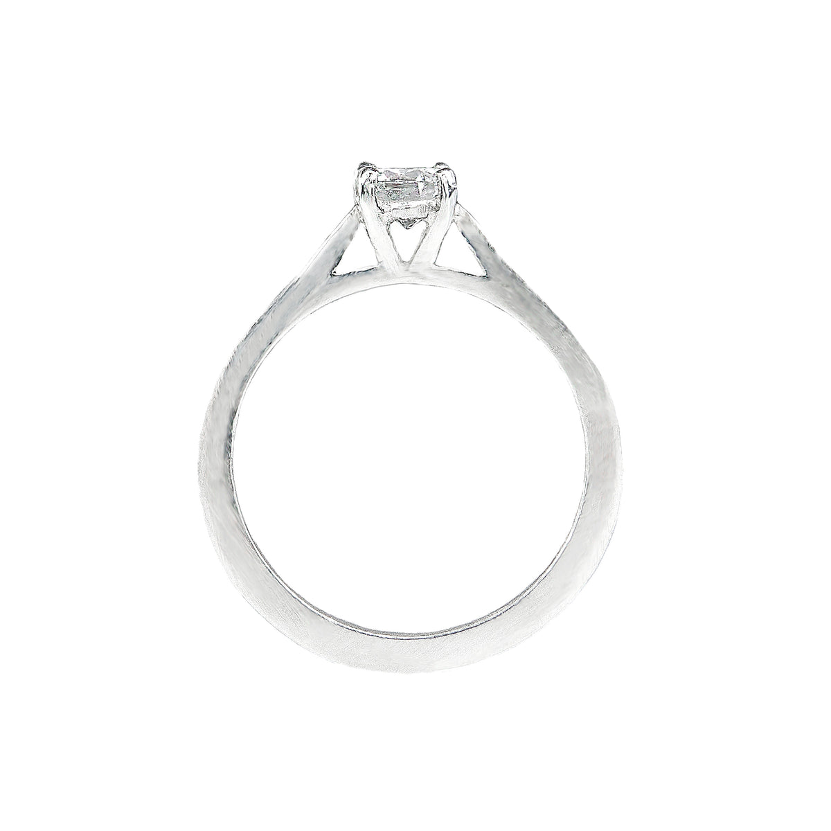 Rose Solitaire Ethical Engagement Ring