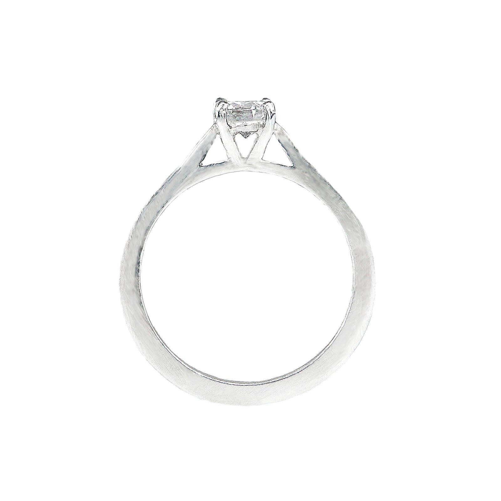 Rose Solitaire Ethical Engagement Ring
