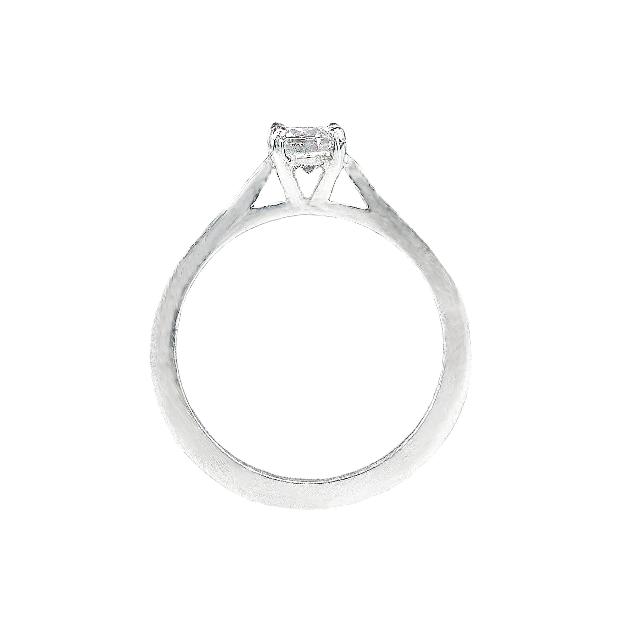 Rose Solitaire Ethical Engagement Ring