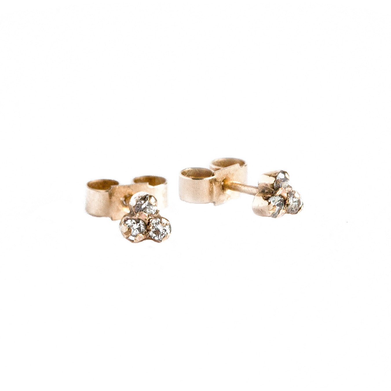 Box of Light Diamond Trio Stud Earrings