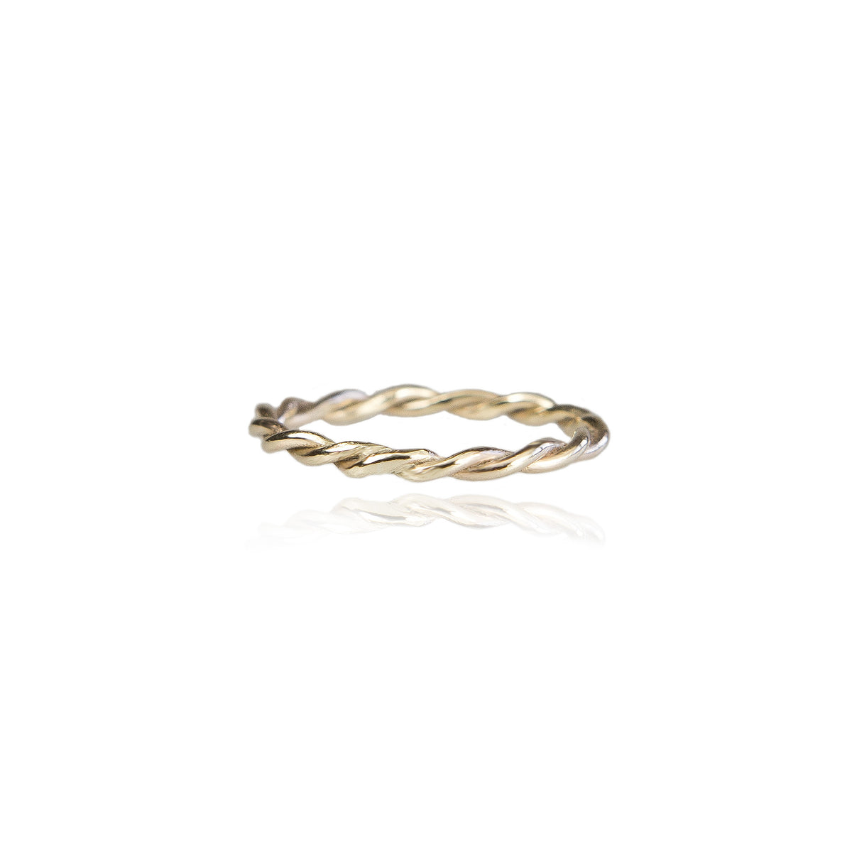Celeste Twisted Band - 18ct Yellow Gold