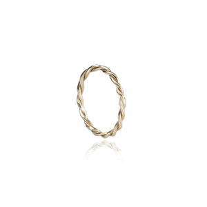 Celeste Twisted Band - 18ct Yellow Gold