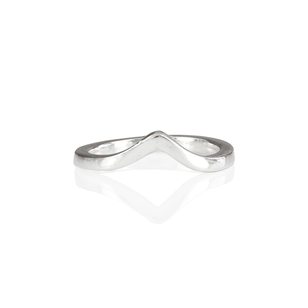 Wishbone Ring in 18ct Gold