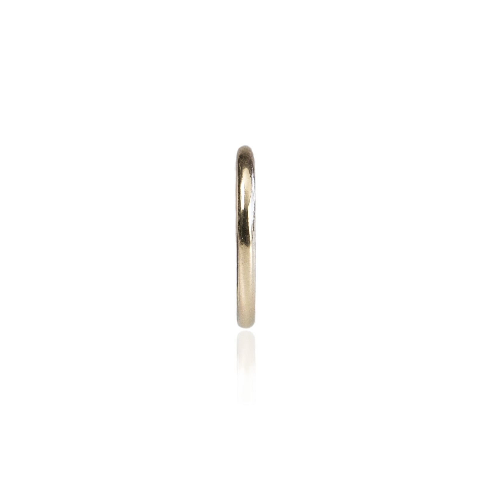 2mm Halo Wedding Ring - 18ct Yellow Gold